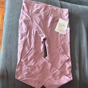 Athleta Mauve Kids Leggings